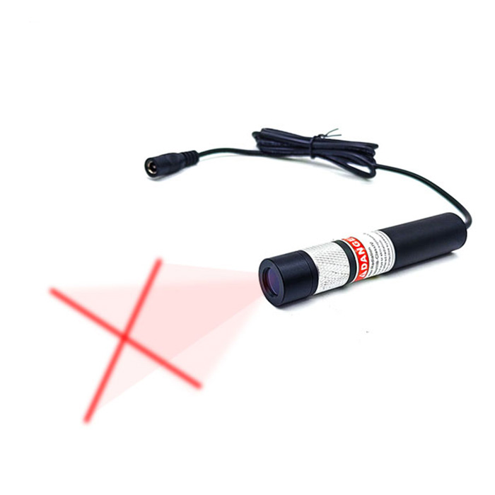 638nm 100~200mW Laser Module Adjustable Focus Crosshair Industrial Grade High Stability Laser - Click Image to Close